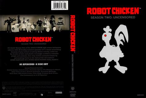 Robot Chicken Season 2 Tv Dvd Scanned Covers Robotchicken2 Dvd