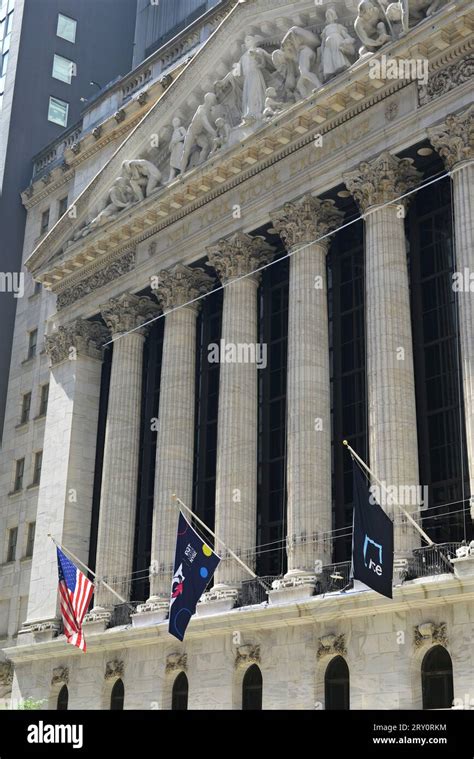 New York Stock Exchange Building Nyse Wall Street Financial District