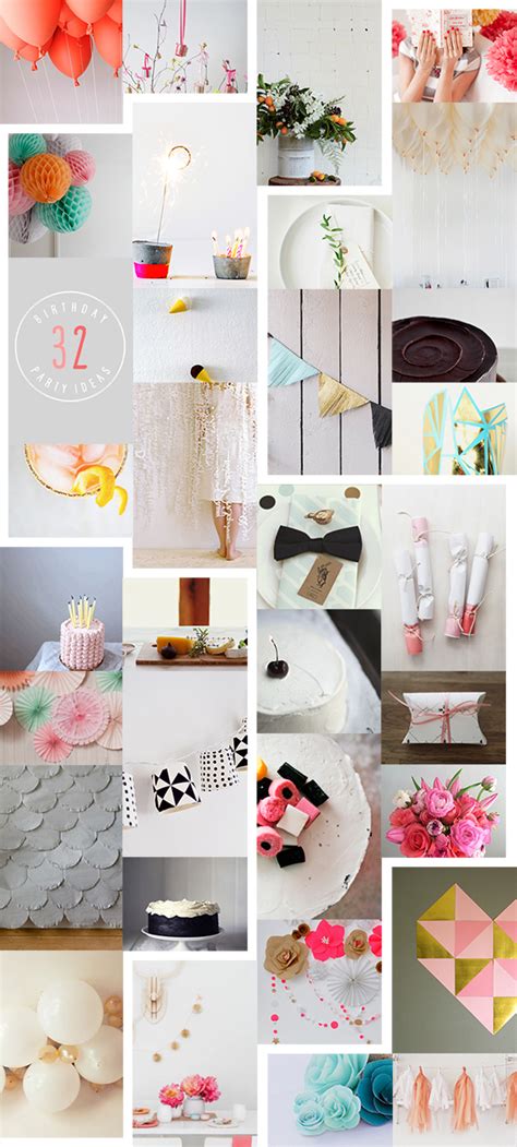 32 Creative Birthday Party Ideas • A Subtle Revelry