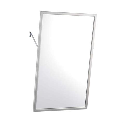 Bobrick Tilt Mirror With Stainless Steel Frame B 294 Partition Plus