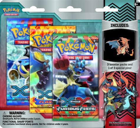 Pokemon X Y Mega Evolution Collector Pin Pack Special Edition Mega Fire