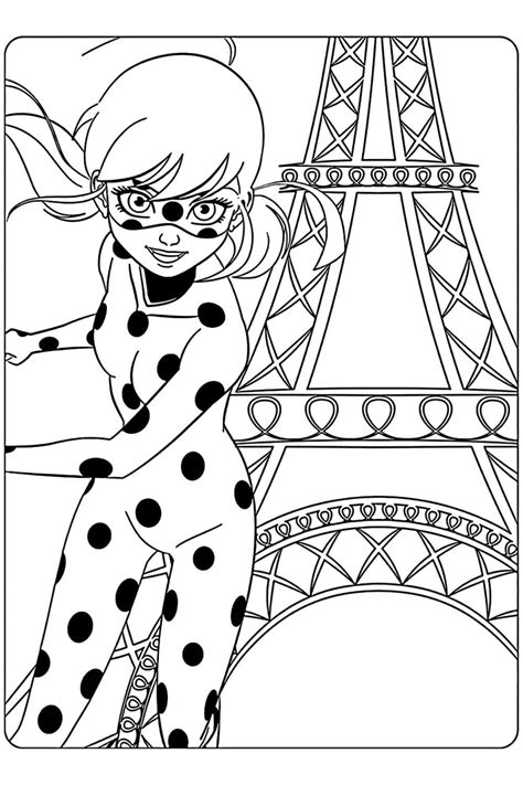 Ladybug Para Colorear Dibujos De Catnoir Para Pintar Marinette The Best Porn Website