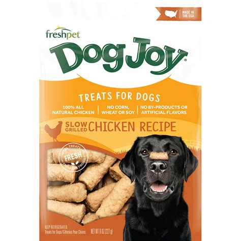 Freshpet Dog Treat Dog Joy Chicken Treat 8 Oz Bag