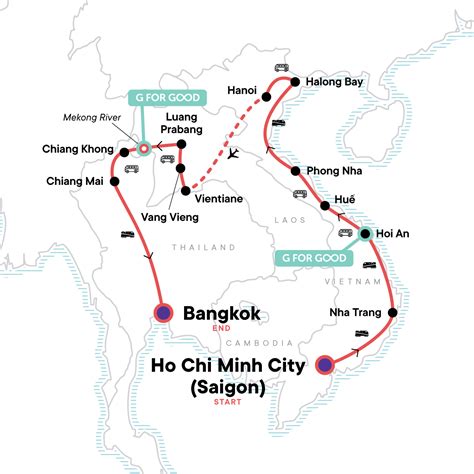 Vietnam Laos And Thailand Riversides And Railways G Adventures Tour