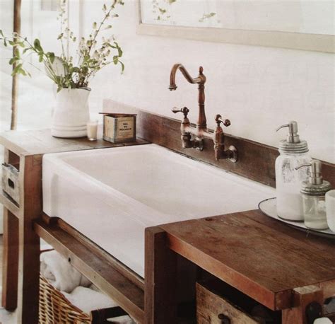 Inexpensive Bathroom Vanity With Farmhouse Sink 7 Farm Style