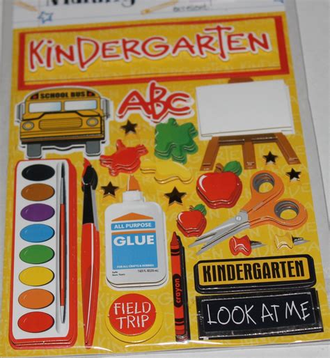 Making The Grade Kindergarten Stickers
