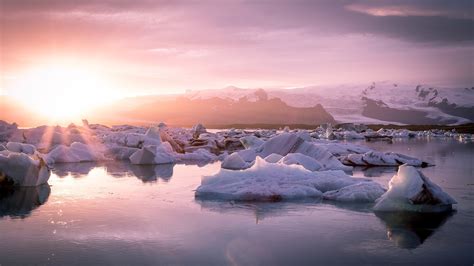 Wallpaper Sunlight Landscape Sunset Sea Lake Nature Reflection