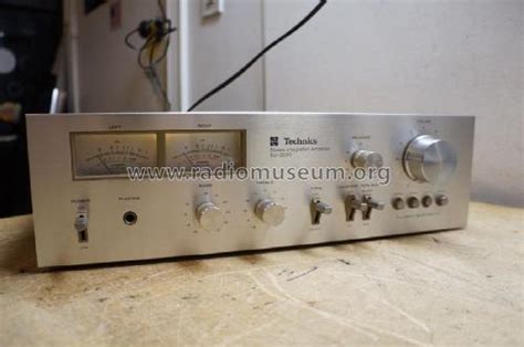 stereo integrated amplifier su 2500 ampl mixer technics brand