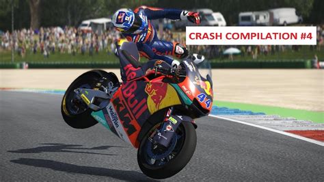 Motogp 17 Crash Compilation 4 Pc Gameplay Tv Replay Moto2 Game
