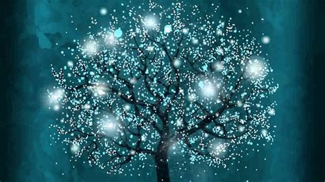 Glowing Trees Animated Wallpaper Youtube
