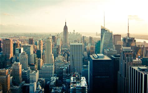 1360x768 Resolution Empire State Building Cityscape New York City