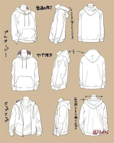 Pin By Vanlucy Oliver On Closet For Style Drawing Clothes Hoodie Drawing Hoodie Reference