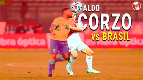 Aldo Corzo Vs Brasil Selección Peruana Jugadas Defensivas 2023ᴴᴰ