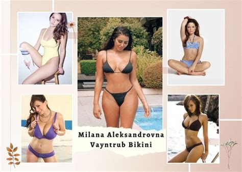 Milana Vayntrub Bikini Sexy Swimsuit Photos N Gm