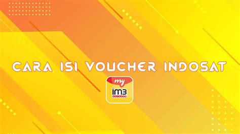 Maybe you would like to learn more about one of these? Cara Memasukan Voucher Indosat Untuk Pulsa Dan Paket Data