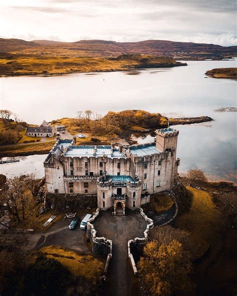 Scotland • Travel • Nature On Instagram “ Dunvegan Castle Is The