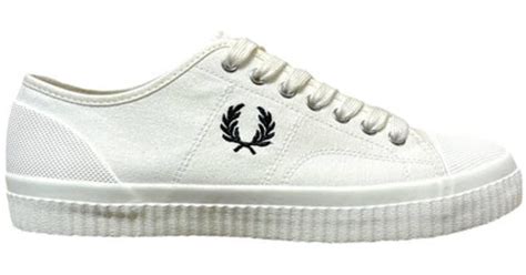 Hughes Low Trainers Fred Perry Pour Homme En Coloris Blanc Lyst