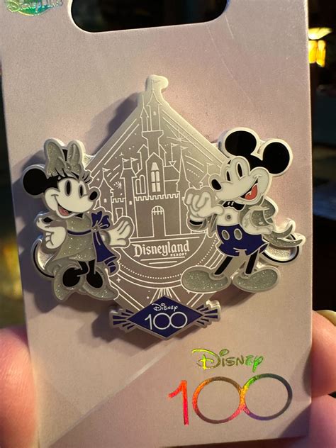 First Look Disneyland 100th Anniversary Pin