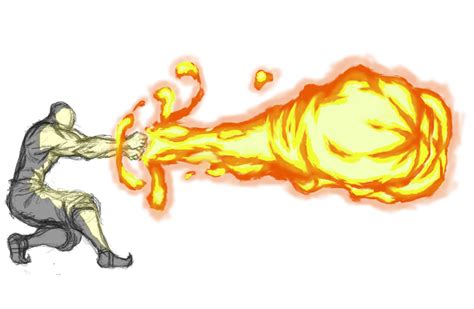 Firebending Double Fisted Drawing Poses Drawings Avatar The Last