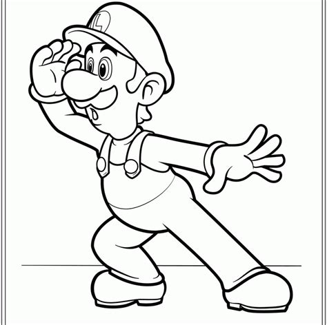 Super mario coloring page new collection mario luigi coloring. Mario Coloring Pages Luigi - Coloring Home