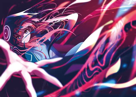 Pink Hair Sword Long Hair Anime Mask Red Eyes Cloack Anime Girls Hd Wallpaper Rare Gallery