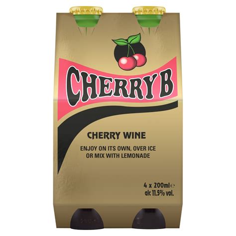 Cherry B Cherry Wine 4 X 20cl Best One