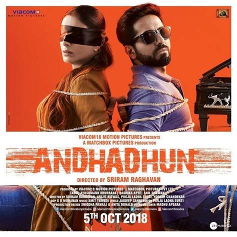 أندهادهون يحصد لقب أفضل فيلم هندي في 2018
