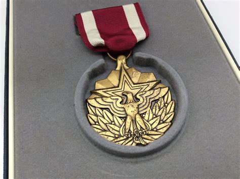 Meritorious Service Medal Us Army In Original Case Etsy