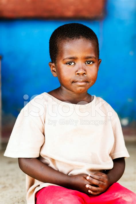 Little African Boy Portrait Stock Photo Royalty Free Freeimages