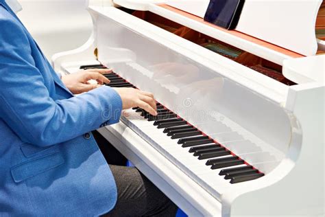 Man Playing Grand Piano Stock Image Image Of Musical 247547213