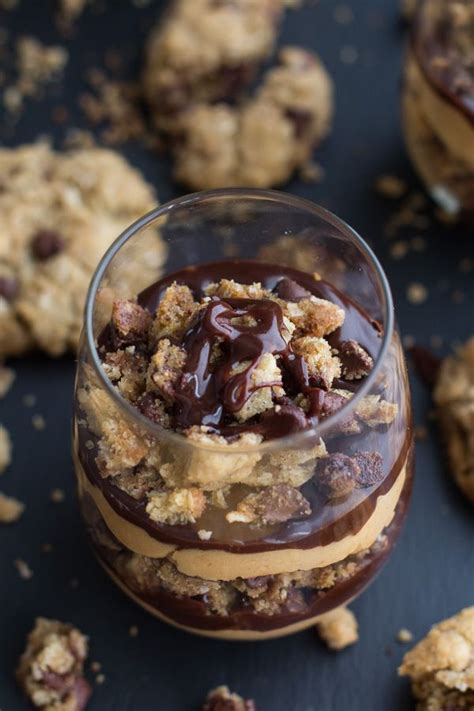 Quick Easy Oatmeal Chocolate Chip Cookie Peanut Butter Mousse And