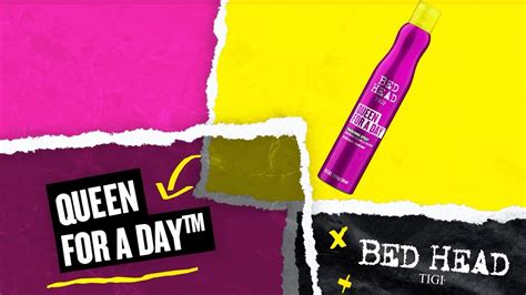 TIGI Bed Head Queen For A Day Thickening Spray YouTube