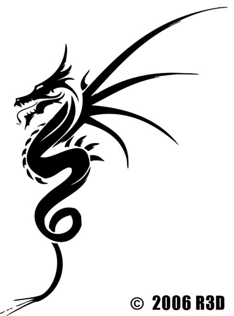 Dragon Tattoo Design By Raz3 On Deviantart