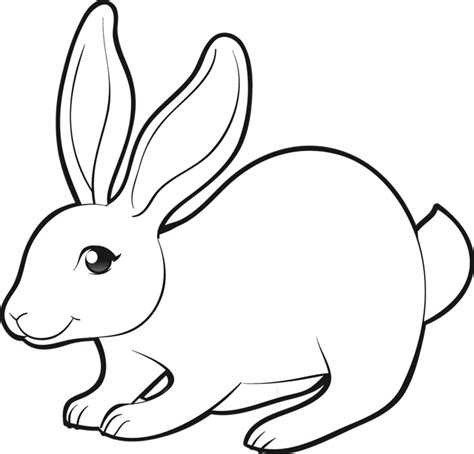 Apprendre à dessiner un lapin en quelques étapes simples. Coloriage lapin à imprimer pour les enfants - CP15488