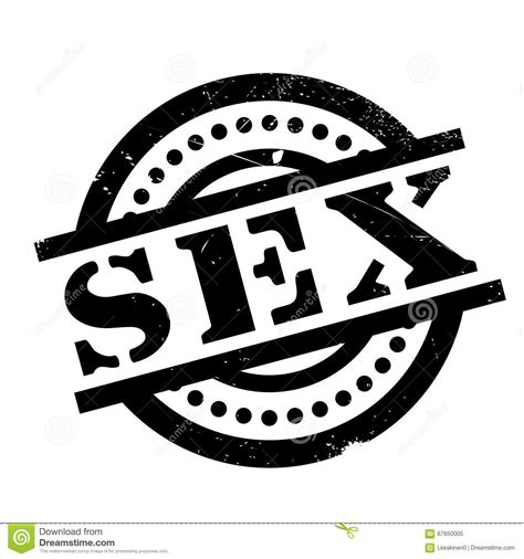 Sex Rubber Stamp Stock Vector Illustration Of Sign Rubber 87650005