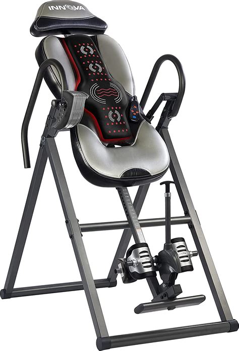 Buy Innova Health And Fitness Itm5900 Advanced Heat And Massage Inversion Table Online In
