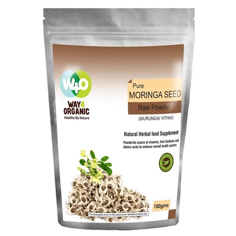 Moringa Seed Powder 100 Gm Rs 140 Pack Genius Nature Herbs Private