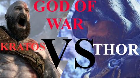 Thor Challenges Kratos God Of War Youtube