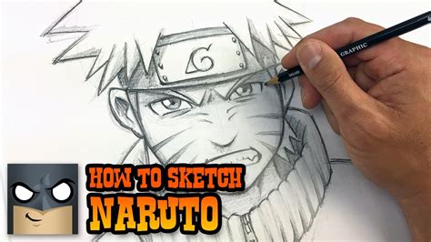 How To Draw Naruto Sketch Tutorial Youtube