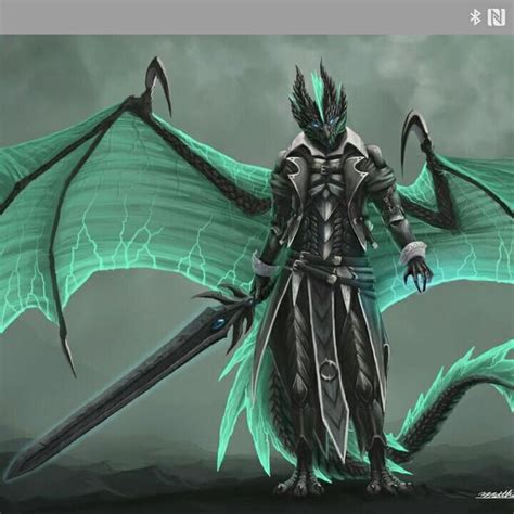 Lm Be05bf000e8f02 Humanoid Dragon Fantasy Dragon Dark Fantasy Art