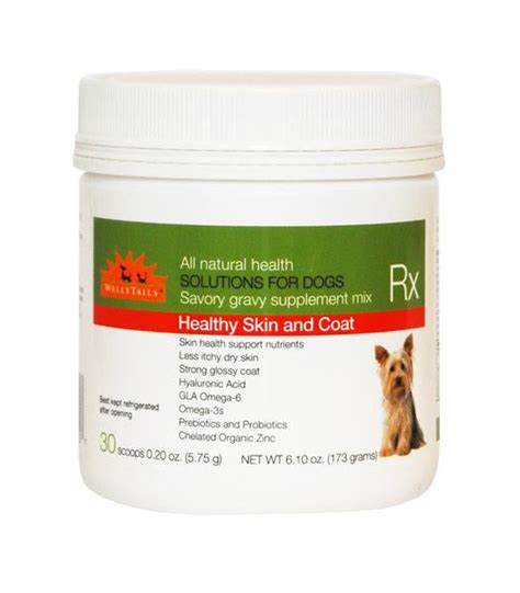 Omega 3 Dog Supplement For Healthy Coat And Skin Wellytails Usa