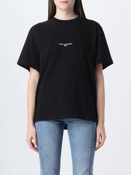 Stella Mccartney T Shirt For Woman Black Stella Mccartney T Shirt