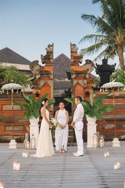 Romantic Elegant Bali Wedding