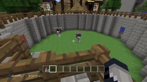 Minecraft How To Build A Pvp Battle Mini Game On Xbox One Youtube