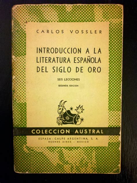 El Primer Círculo Introducción A La Literatura Española Del Siglo De