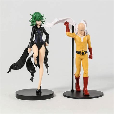 Mubco One Punch Man Saitama And Tatsumaki Figure Anime Collectible Model