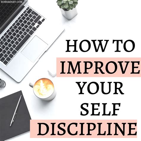 How To Improve Your Self Discipline For Real In 2021 Self