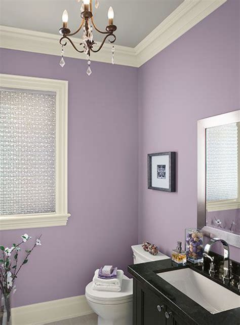 Lavender Powder Room Purple Bathroom Decor Bedroom Paint Colors