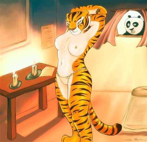 Rule 34 Anthro Breasts Female Indoors Kung Fu Panda Looking At