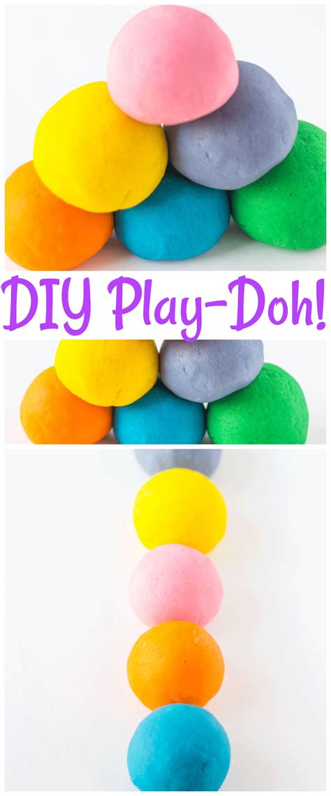 Homemade Play Dough Recipe Easy To Make And A Fun Project For Kids To
